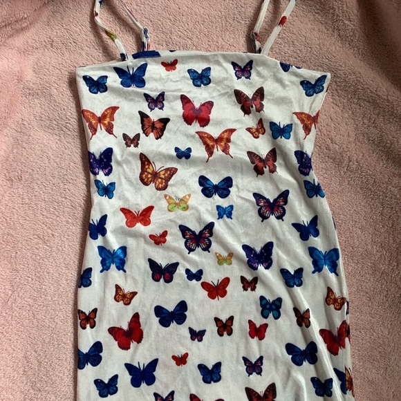 Butterfly print dress - Picture 1 of 2